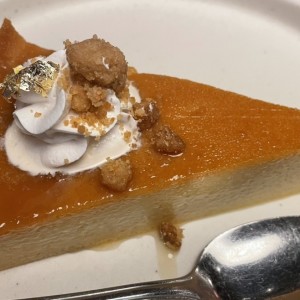 Flan de la casa