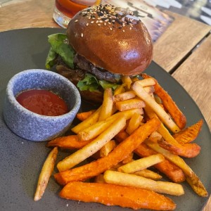 Hamburguesa de cordero