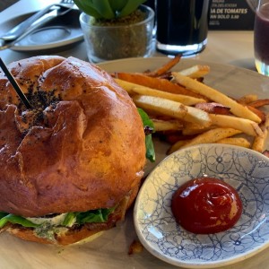 hamburguesa de cordero