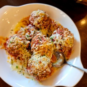 Appetizers - Meatballs Parmigiana