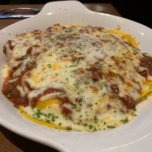 raviolis de hongos y queso