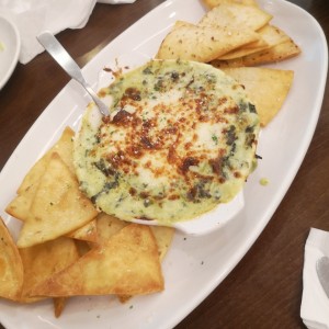 Dip espinaca y alcachofa