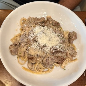 Truffle Steak Alfredo