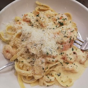 shrimp Alfredo
