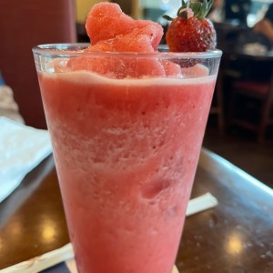 licuado de fresa