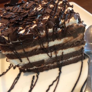 Black tie mousse cake