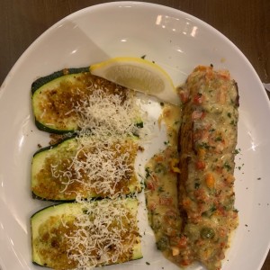 salmon con suquini