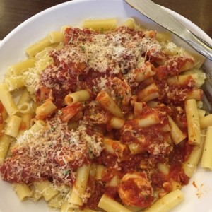 Pasta con Camarones