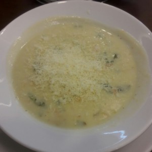 crema de pollo