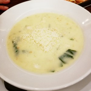 sopa de pollo