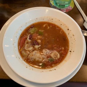 sopa de minestrones