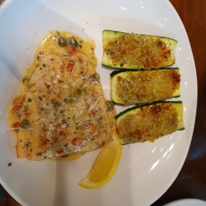 Salmon y Zuquini
