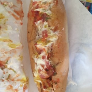 emparedado de pollo