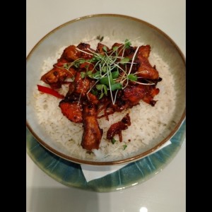 Tasajo de Cerdo Entomatado