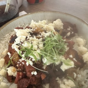 Tasajo de Cerdo Entomatado