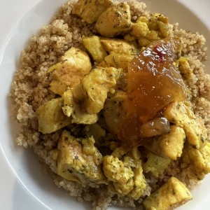 Bowl pollo y quinoa