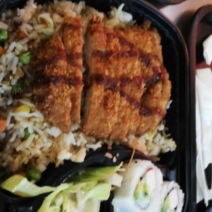 tonkatsu de cerdo