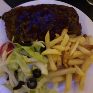 Costilla de Cerdo en BBQ