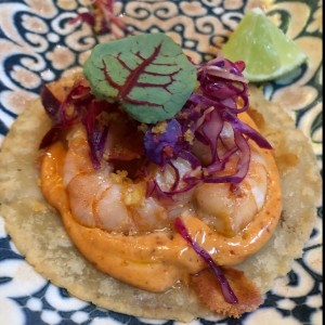 Tacos de Langostinos