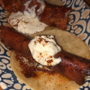 Tacos de Chorizo