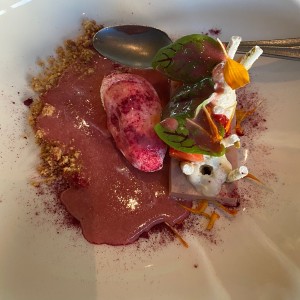Fresas con crema