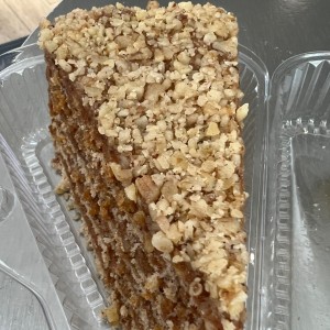 Cake Dulce de Leche y Nueces