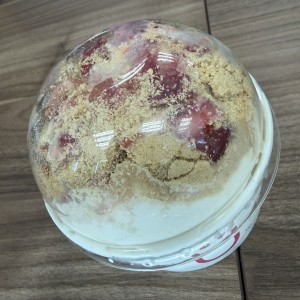 Yogourt con fresas 