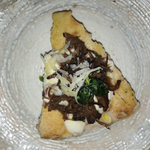 Short Rib e Formaggio di Capra