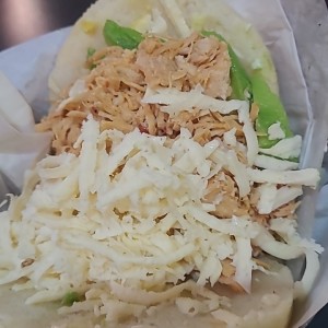 arepa pollo