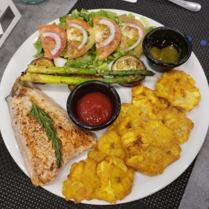 Salmon a la plancha