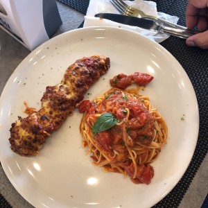 Filete a la parmigiana
