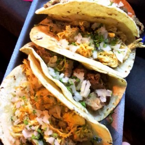trio de tacos