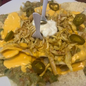 Nachos de pollo