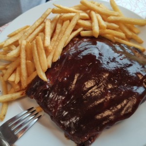 Costillas con papas