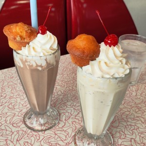 batidos de grapenut y chocolate