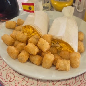 Wraps - Huevo con Queso