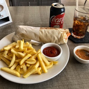 shawarma de pollo