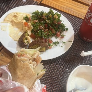 Platos Recomendados - Shawarma de Pollo