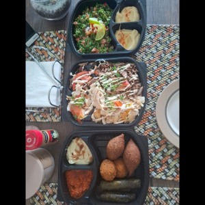Bandeja Damasco para 2 personas