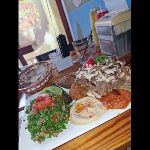 Bandeja Damasco para una Persona
