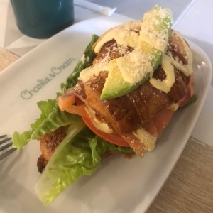 Croissant de salmon