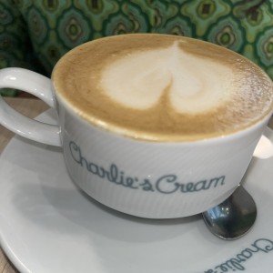 Capuccino con leche de almendras