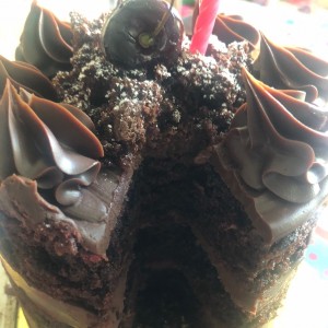 torta de chocolate