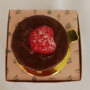 Mini pastel chocolate