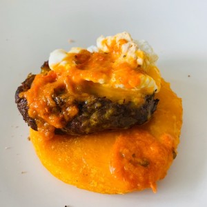 Filete en tortilla