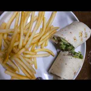 Wrap de Pollo a la Parrilla