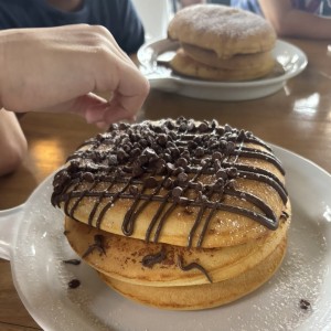 Pancakes de chocolate 