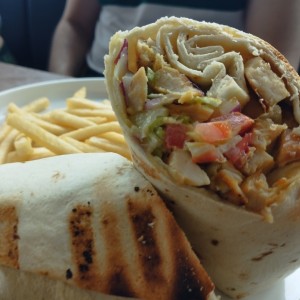Wrap de Pollo a la Parrilla