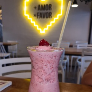 batido de fresa