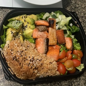 Bowl salmon